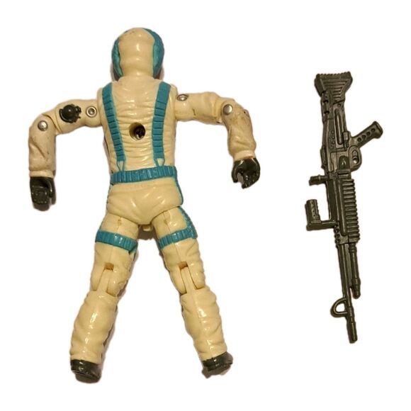 1990 GI Joe Sub Zero Action Figure Hasbro G.I. Joes 90s Toys ARAH Vtg Subzero - Picture 2 of 2